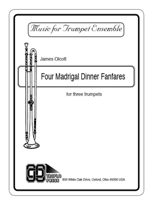 Book cover for Four Madrigal Dinner Fanfares