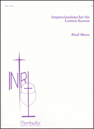 Book cover for Improvisations for the Lenten Season