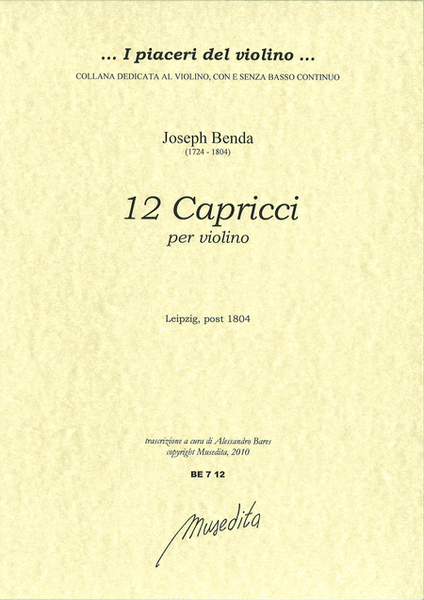 12 Capricci (Leipzig, s.a.)