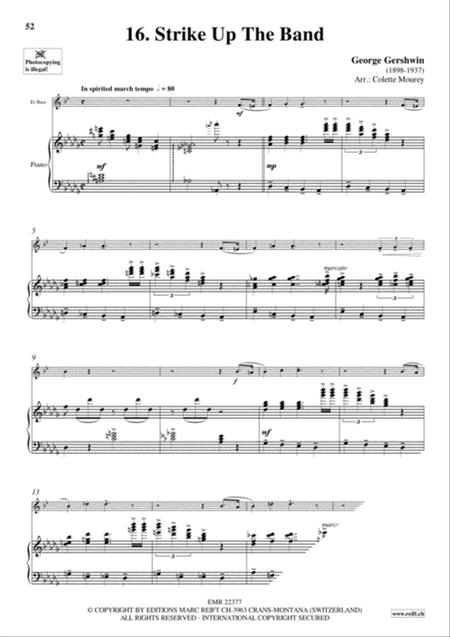 Gershwin 20 Greatest Hits Voice Solo scores gallery preview page 18