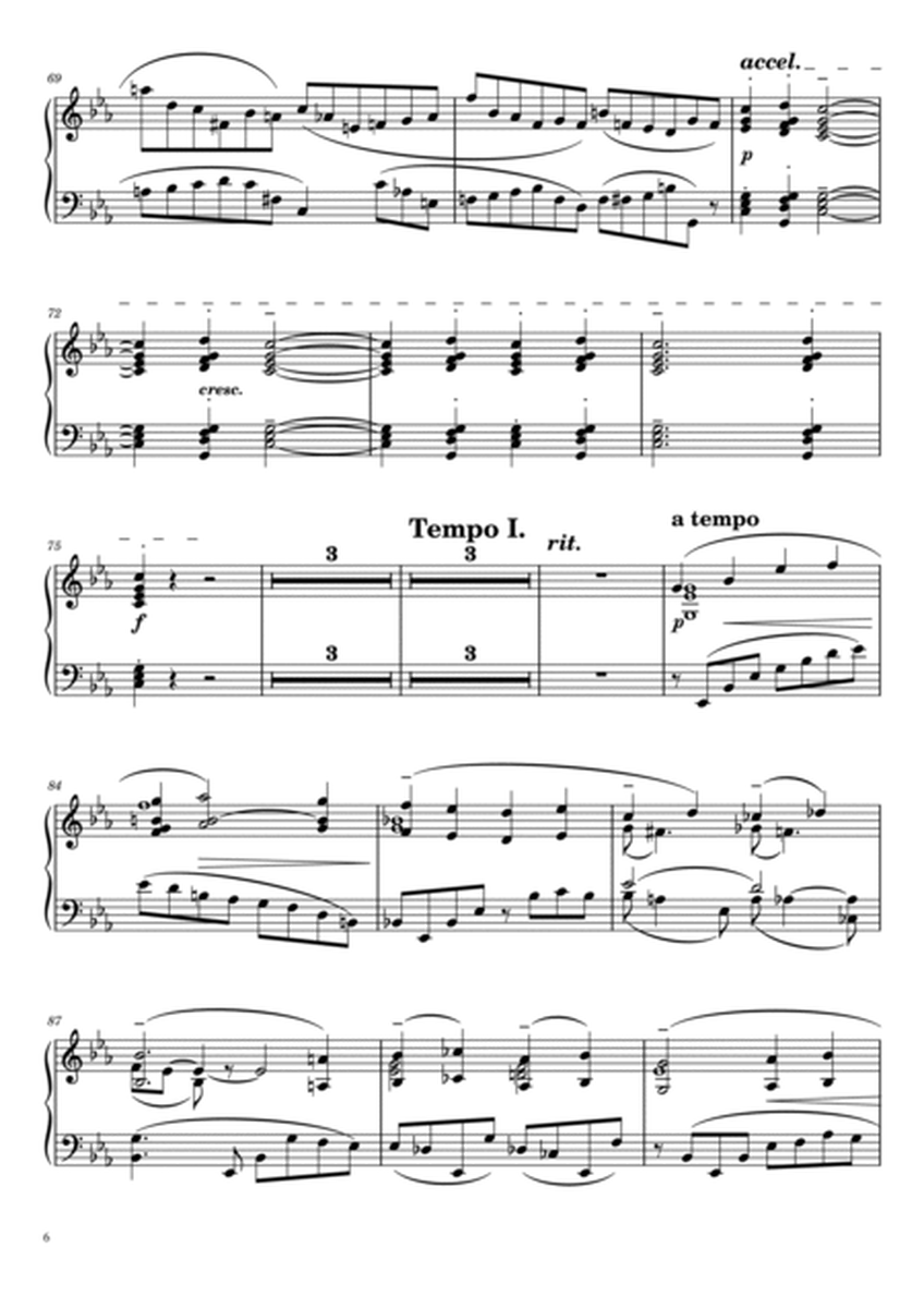Rachmaninoff - Piano Concerto No.2 - Op.18 Mov.I - For Piano Solo Original image number null