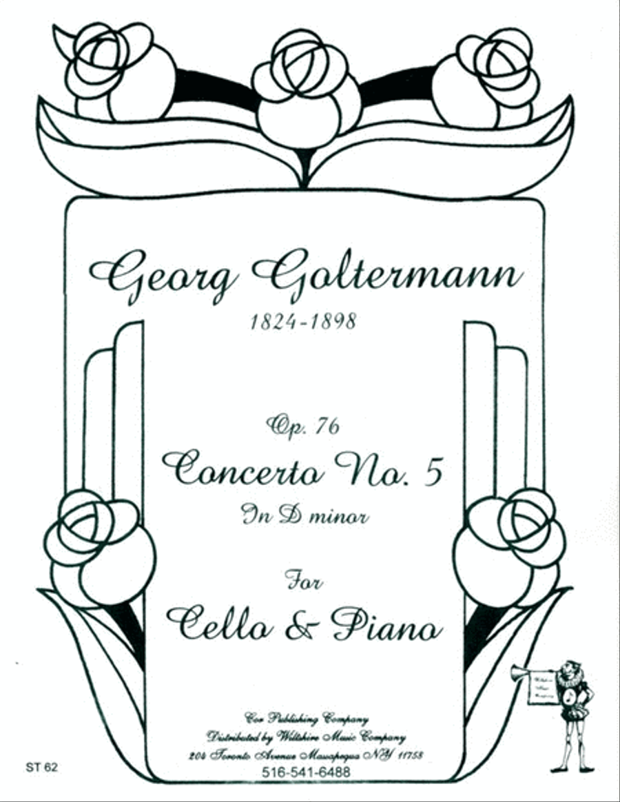 Concerto No. 5 in D Minor Piano Accompaniment scores gallery preview page 1