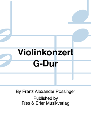 Violinkonzert G-Dur