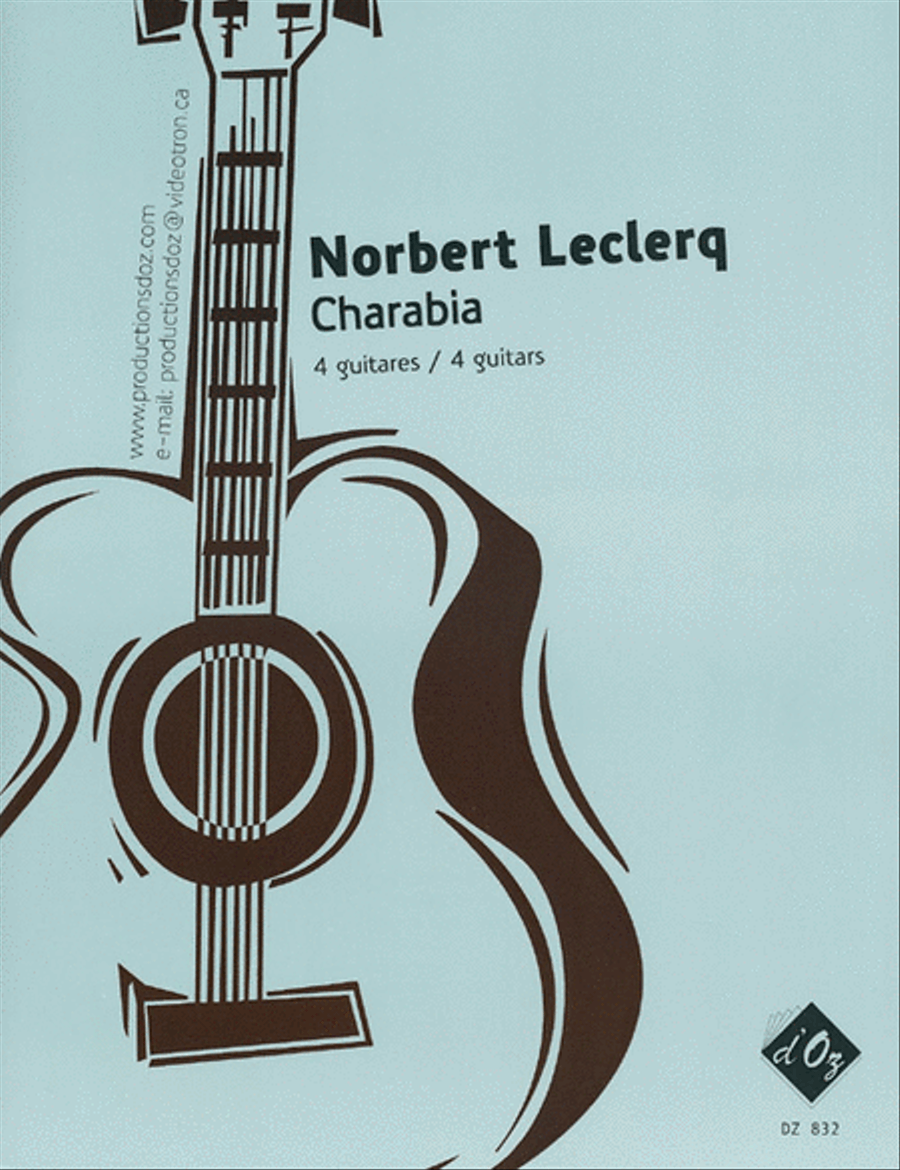 Charabia Guitar Ensemble scores gallery preview page 1