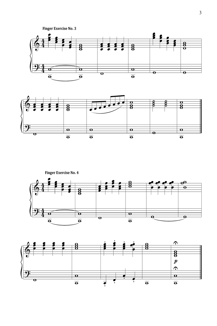 Fun with Chords: Finger Exercise Collection image number null