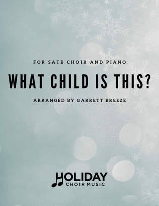 Book cover for What Child Is This? (SATB)