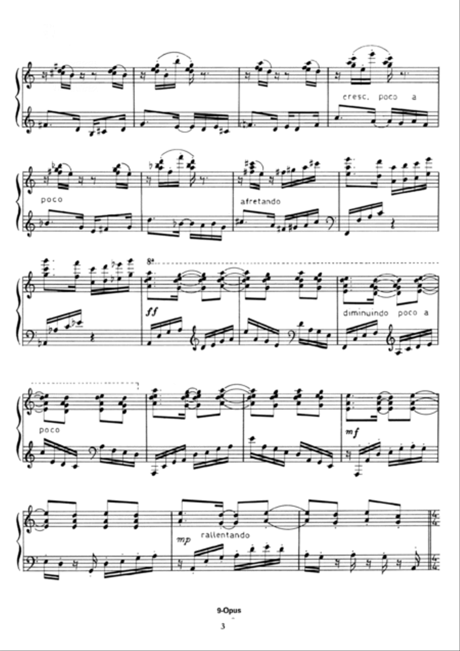 Suite n.3 Piano Solo scores gallery preview page 5
