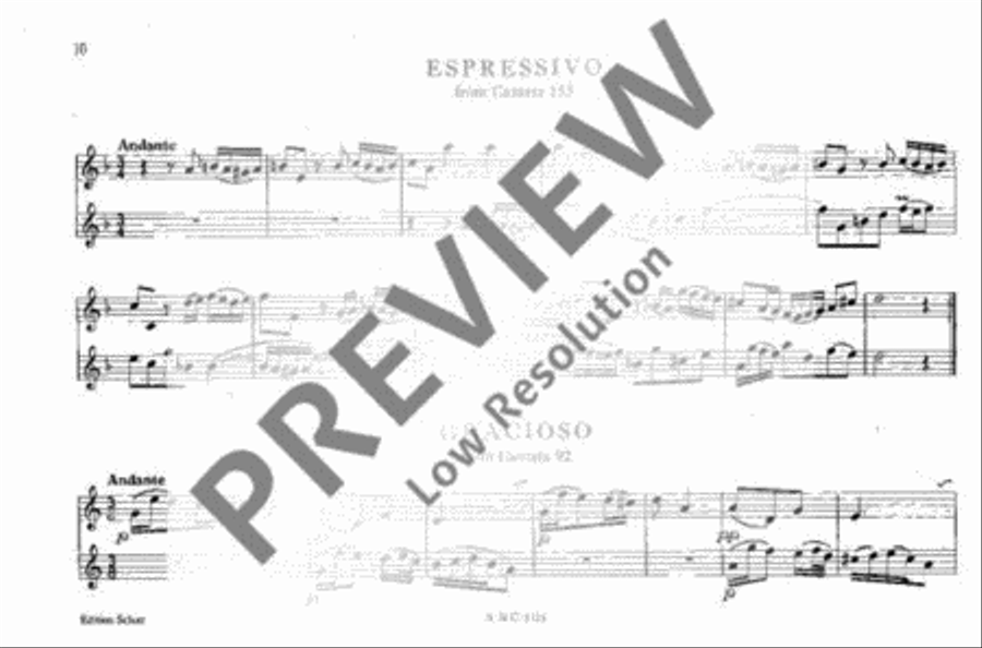 Movements by Bach Soprano Recorder scores gallery preview page 13