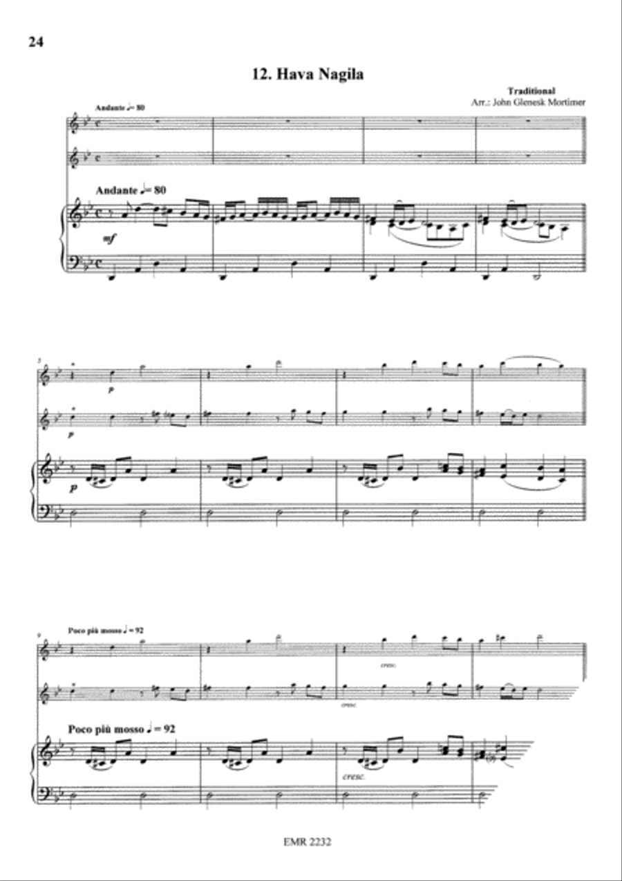 Duos Vol. 2 Flute Duet scores gallery preview page 14