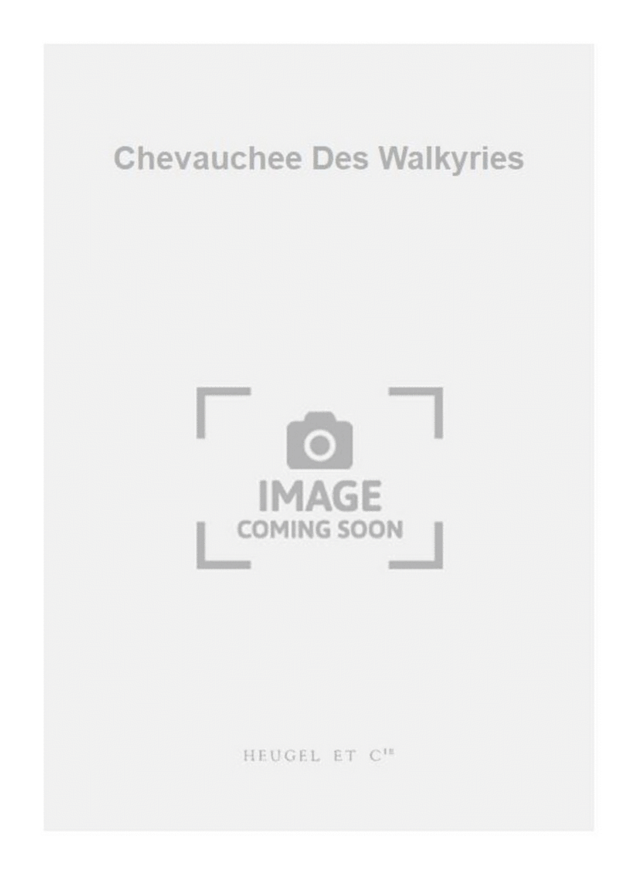 Chevauchee Des Walkyries