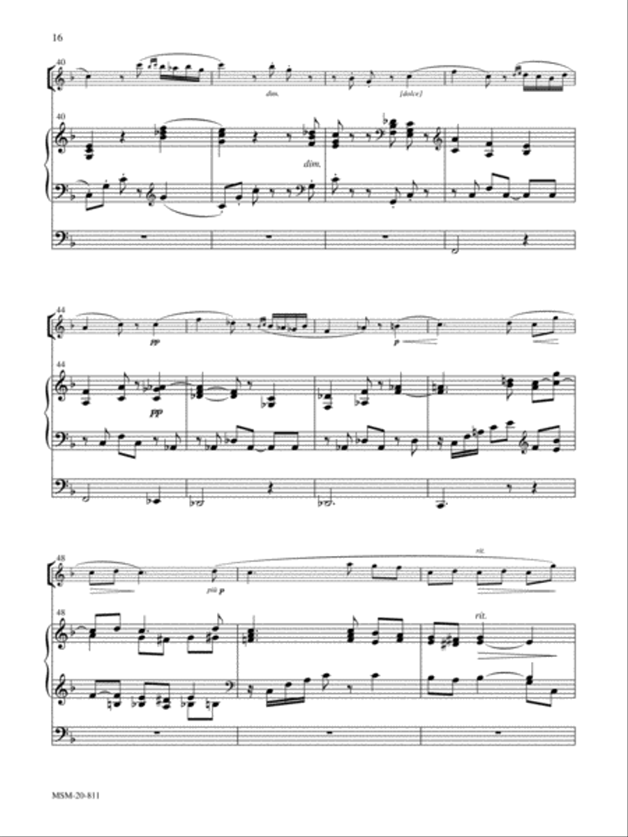 Pastoral Organ scores gallery preview page 5