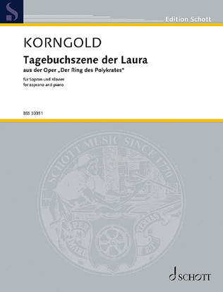Book cover for Tagebuchszene der Laura