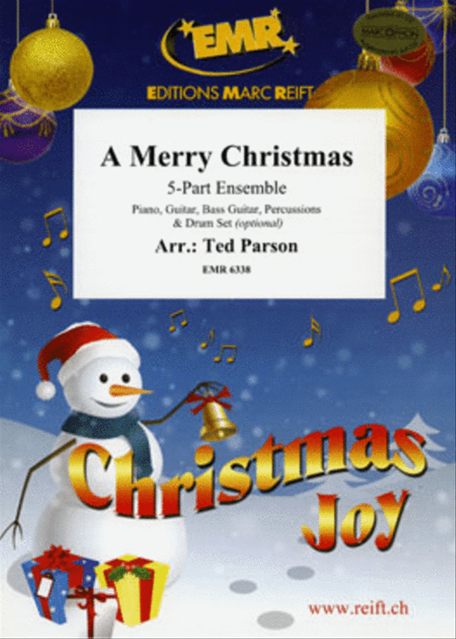 A Merry Christmas Concert Band scores gallery preview page 1