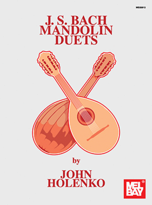 Book cover for J. S. Bach Mandolin Duets