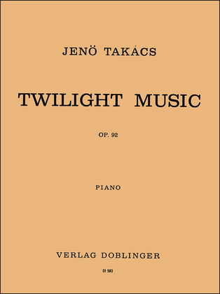 Book cover for Twilight-Music op. 92