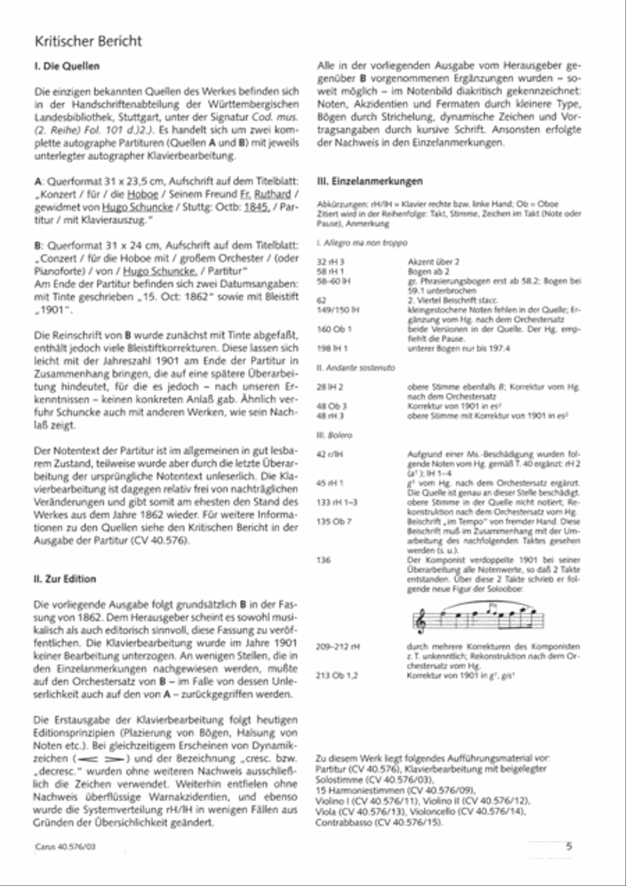 Oboe Concerto in A minor (Concerto per Oboe ed Orchestra in a) Clarinet scores gallery preview page 6