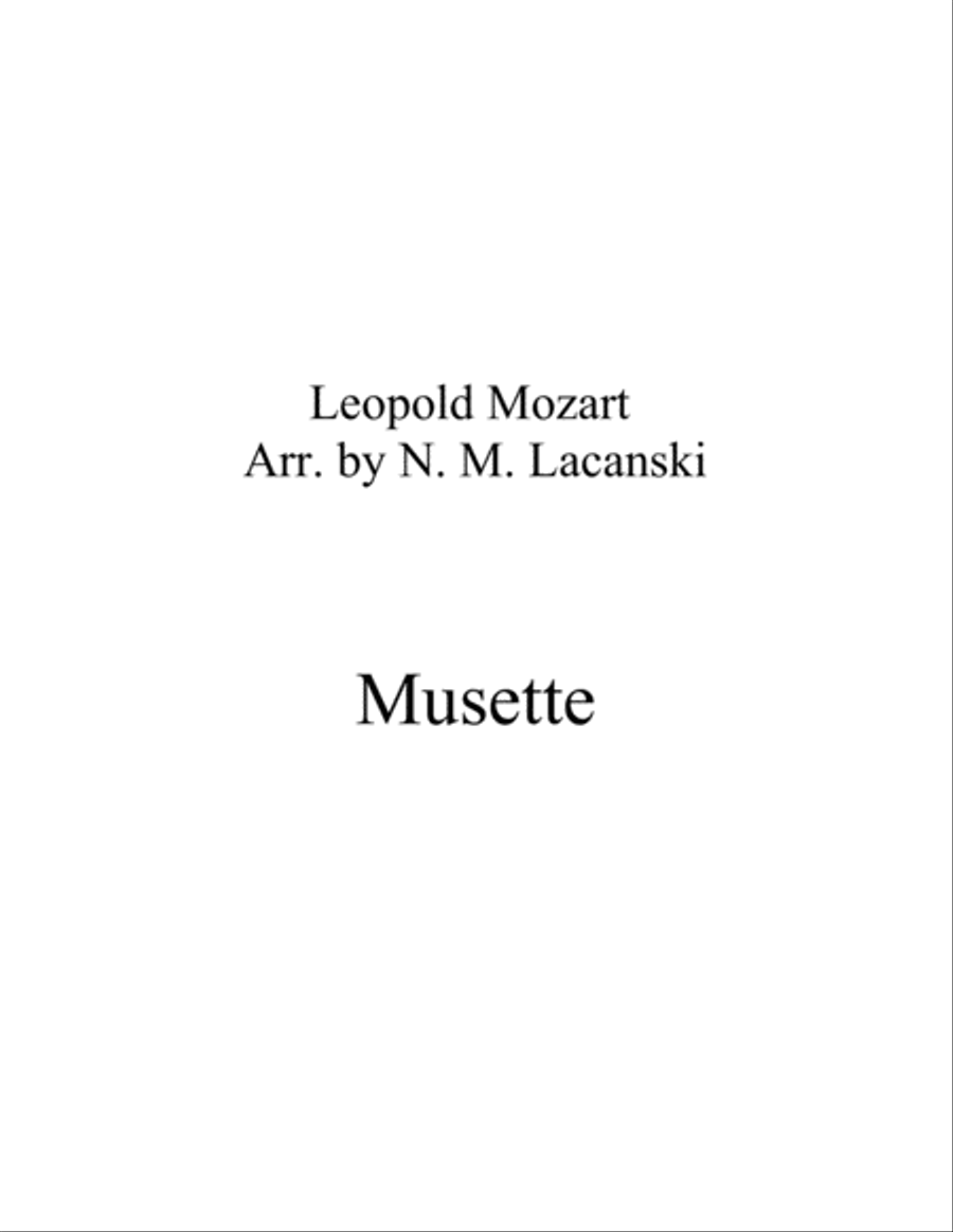 Musette String Trio scores gallery preview page 1