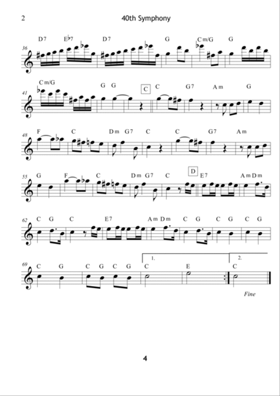 Great Works Album- 20 Arrangements Piano scores gallery preview page 6