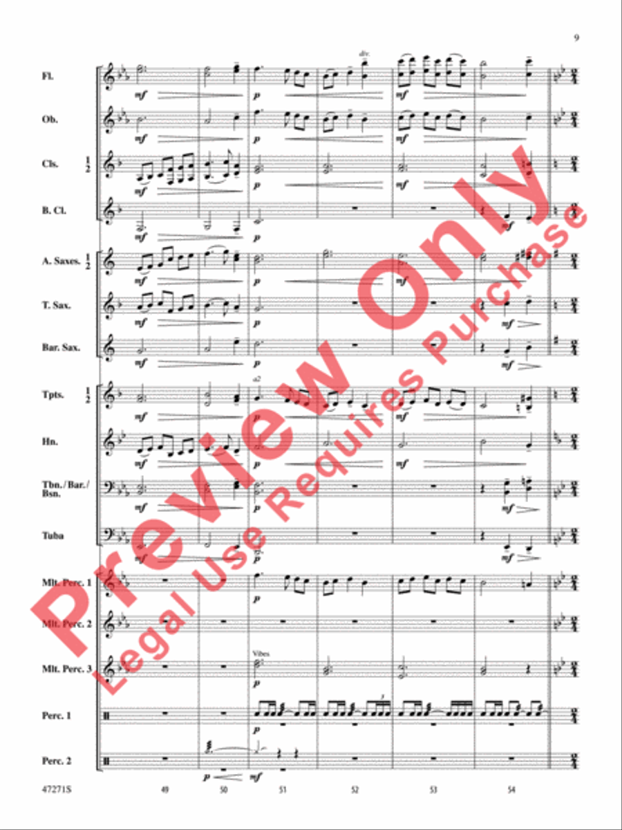 'Tis the Season 'Tis the Season Concert Band scores gallery preview page 10