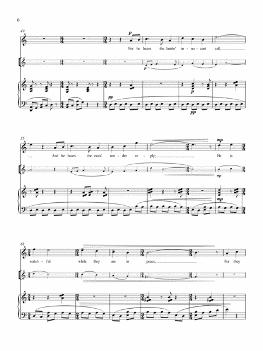 The Shepherd's Lot Clarinet scores gallery preview page 5