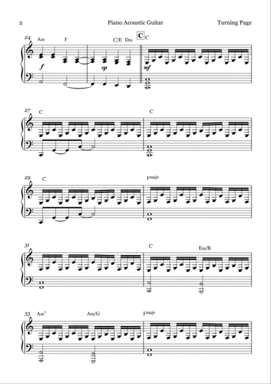 Turning Page Turning Page Small Ensemble scores gallery preview page 6