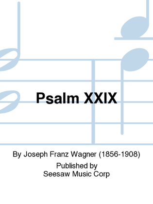 Psalm XXIX