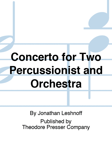 Concerto for Two Percussionist and Orchestra