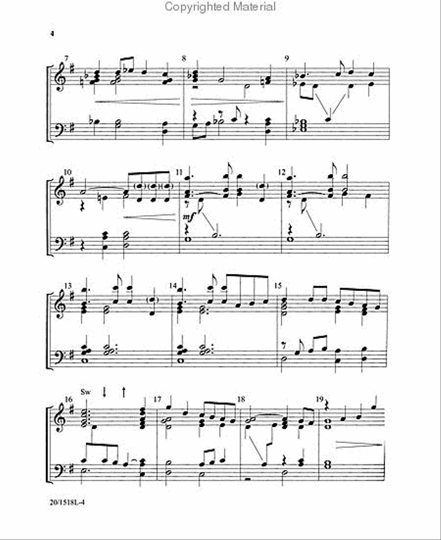 On Eagle's Wings 3-Octaves scores gallery preview page 3