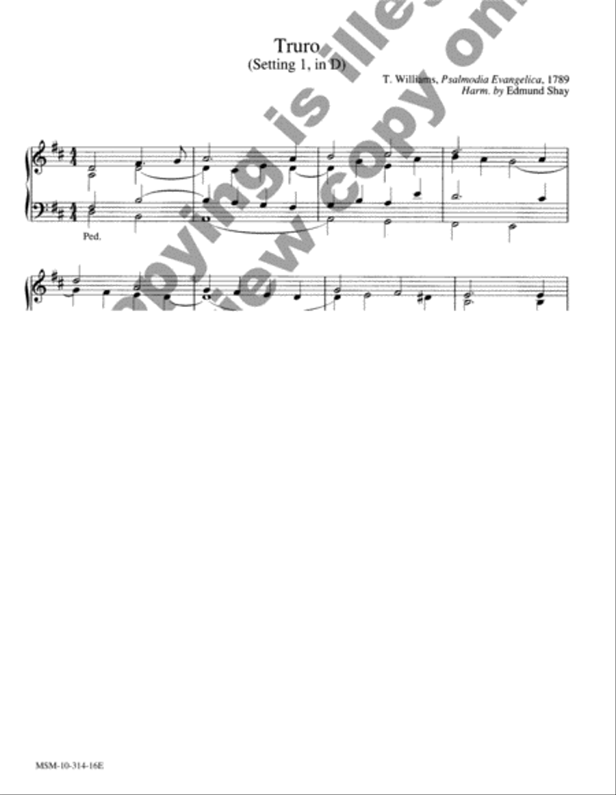 Hymn Harmonizations, Set 3 Organ scores gallery preview page 50