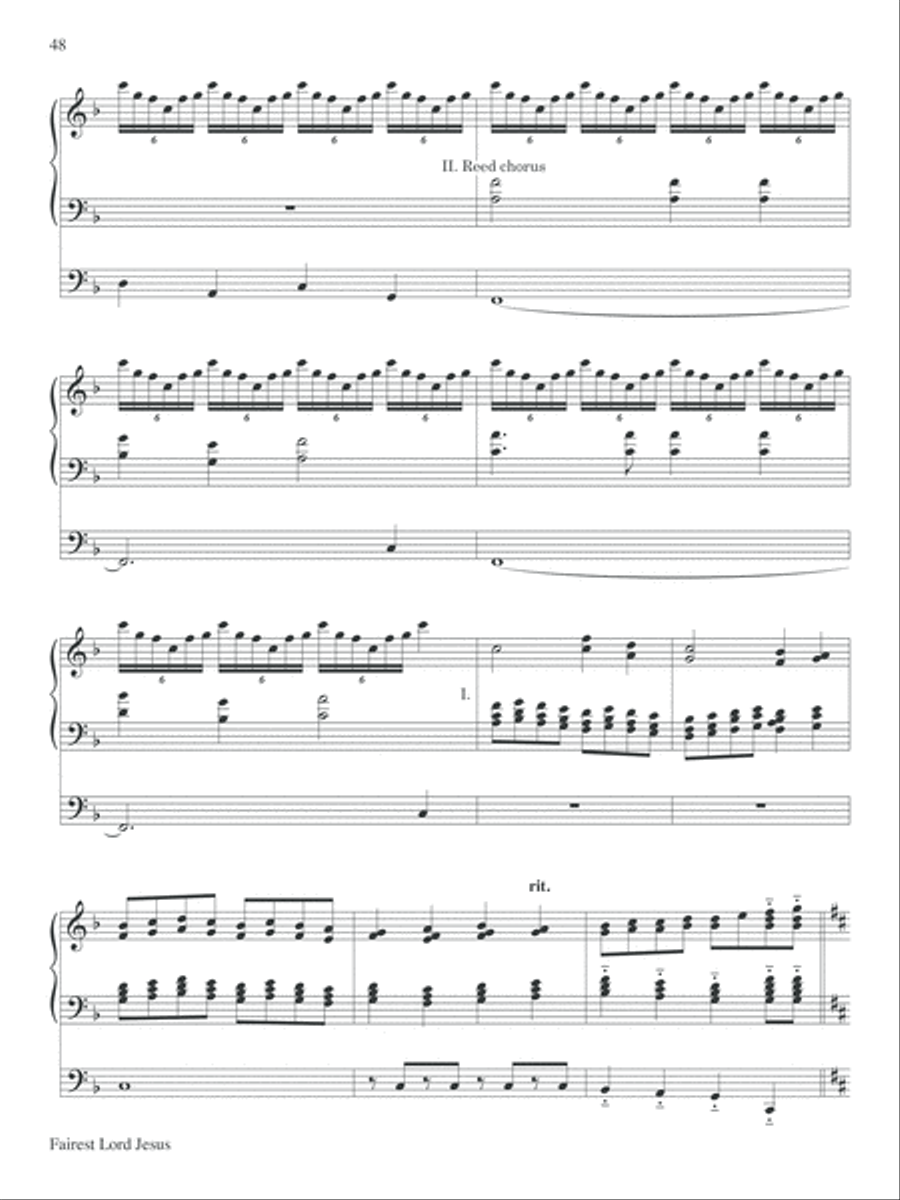 The Essential Collection for the Church Organist II Organ scores gallery preview page 6