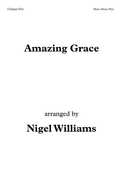Amazing Grace, for Clarinet Trio image number null