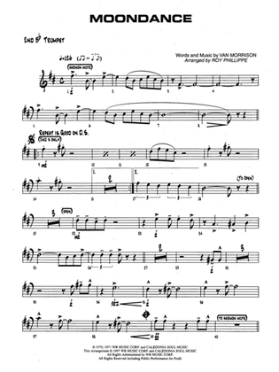 Moondance: 2nd B-flat Trumpet