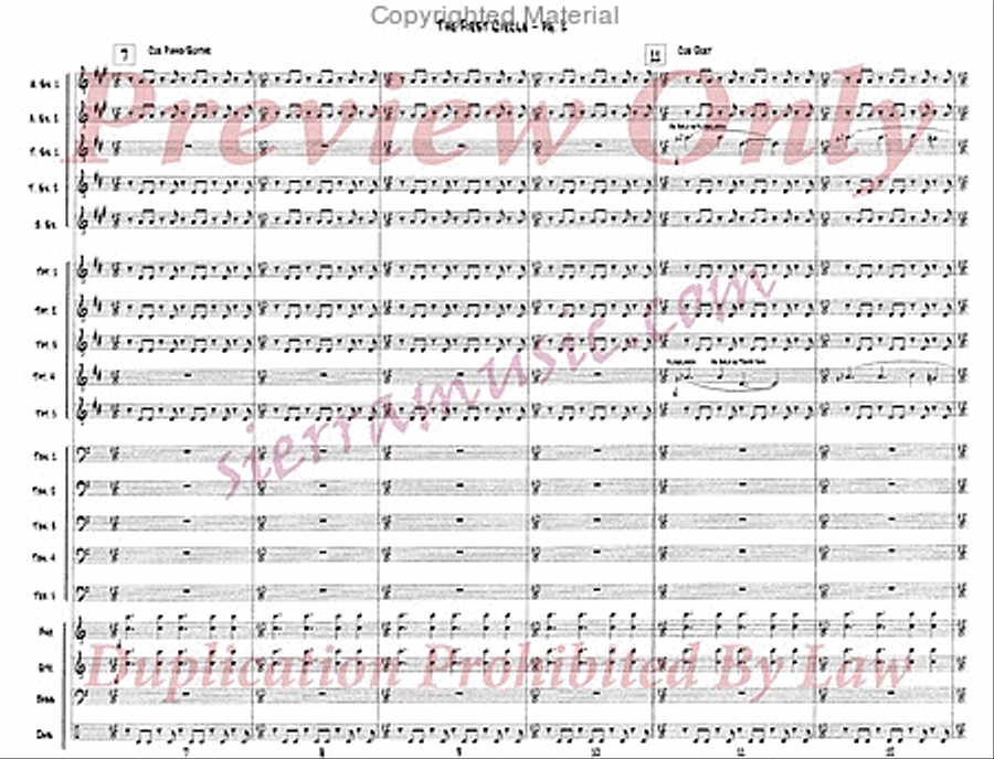 The First Circle Big Band scores gallery preview page 3