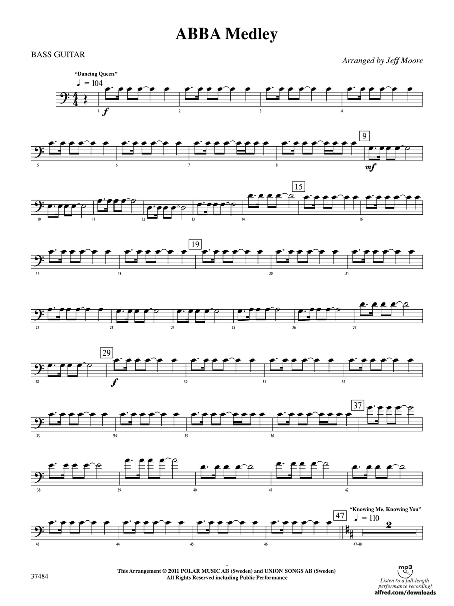 ABBA Medley: String Bass