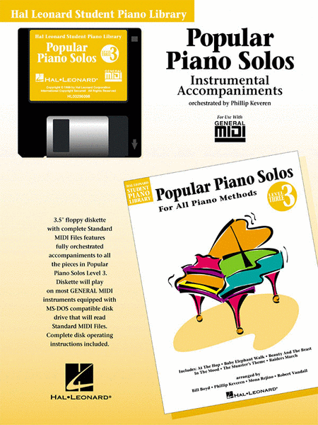Popular Piano Solos - Level 3 - GM Disk