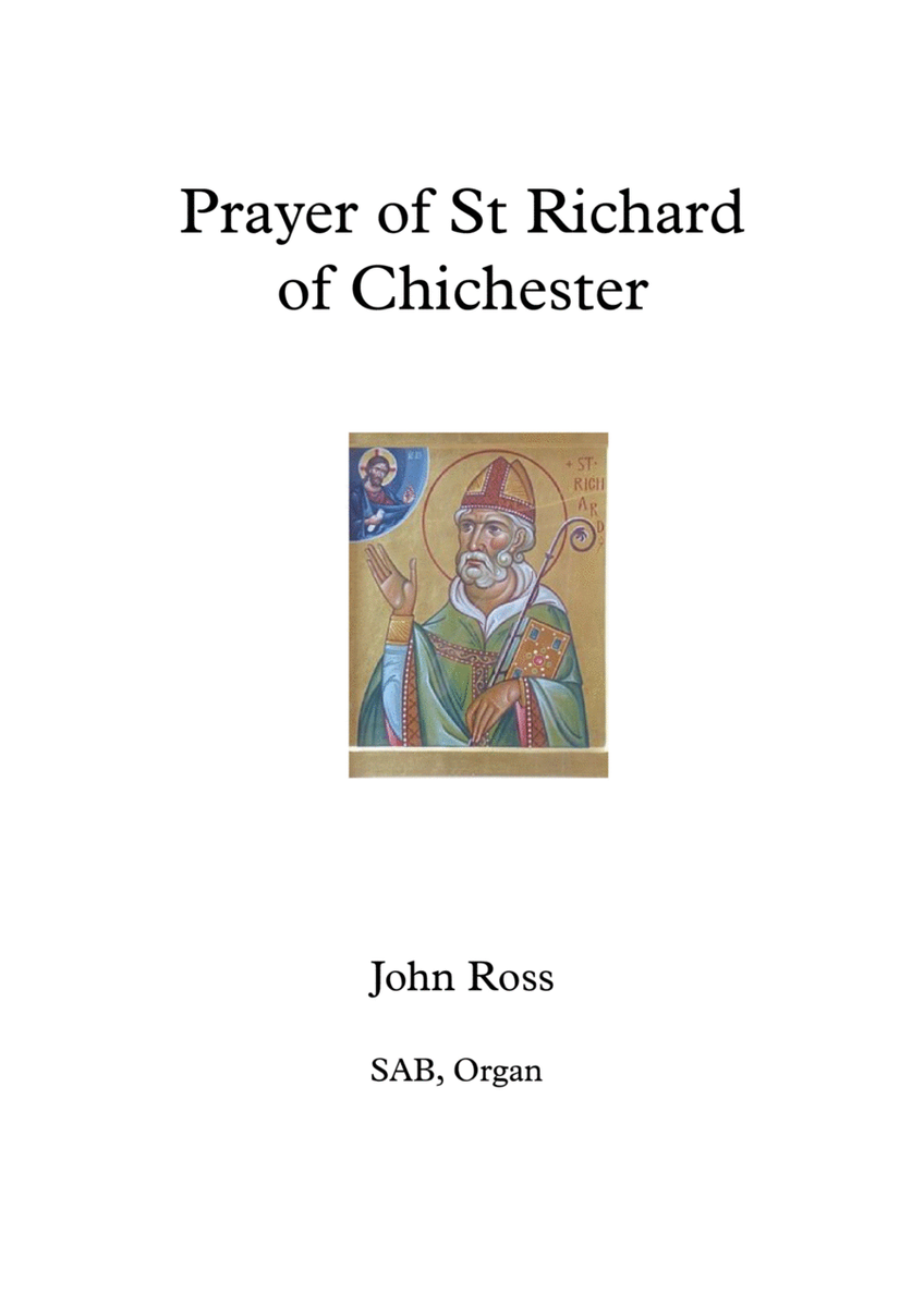 Prayer of St Richard of Chichester image number null