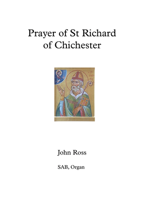Prayer of St Richard of Chichester