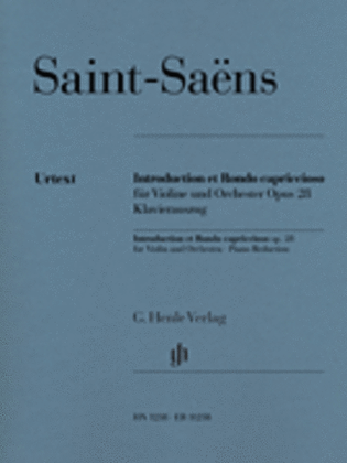 Book cover for Introduction et Rondo Capriccioso, Op. 28