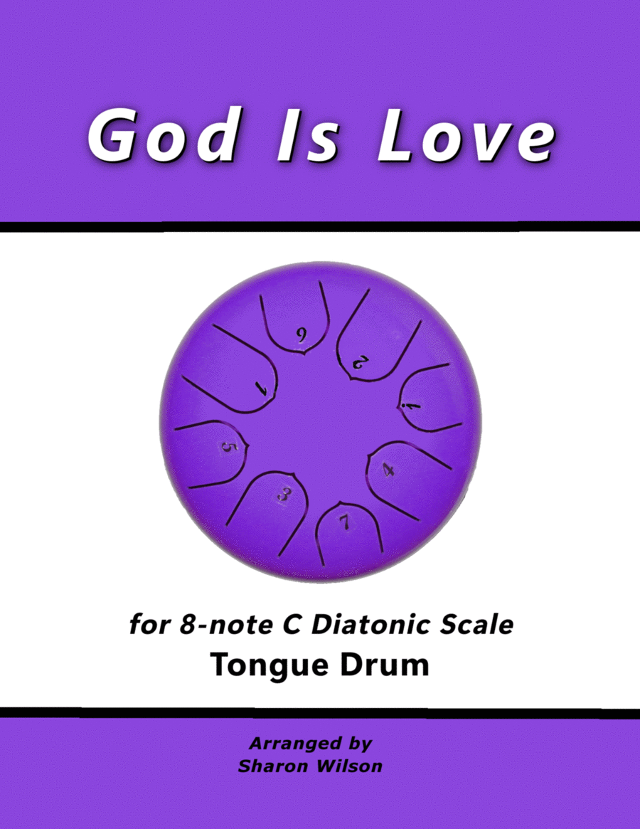 God Is Love (for 8-note C major diatonic scale Tongue Drum) image number null