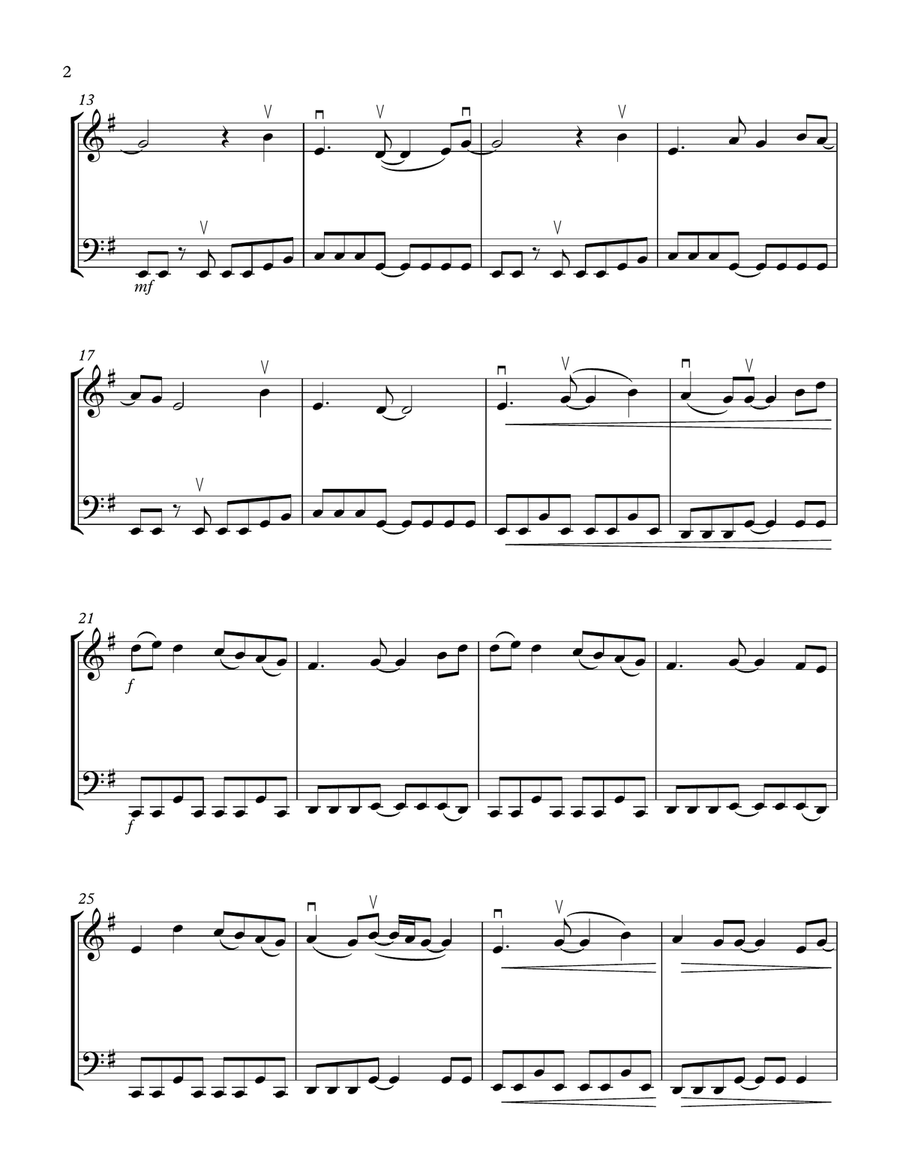I Want It That Way String Duet scores gallery preview page 2