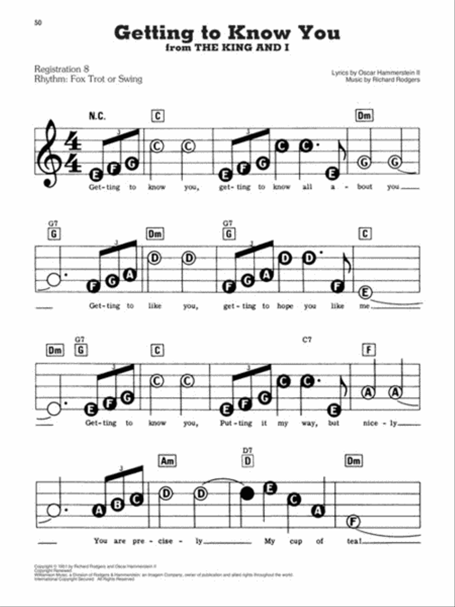 Broadway's Best - 3rd Edition Electronic Keyboard scores gallery preview page 5