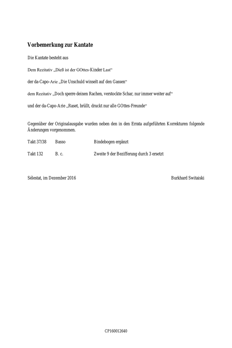 Harmonischer Gottesdienst TWV 1:356 Dieß ist der Gottes-Kinder Last Oboe Solo scores gallery preview page 3