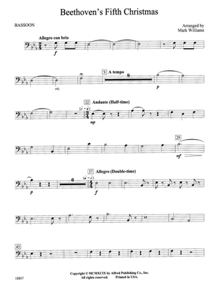 Beethoven's Fifth Christmas: Bassoon