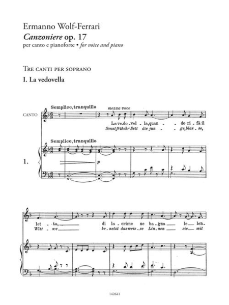 Canzoniere Op. 17