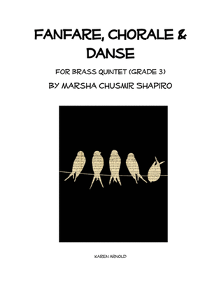 Fanfare, Chorale & Danse for Brass Quintet