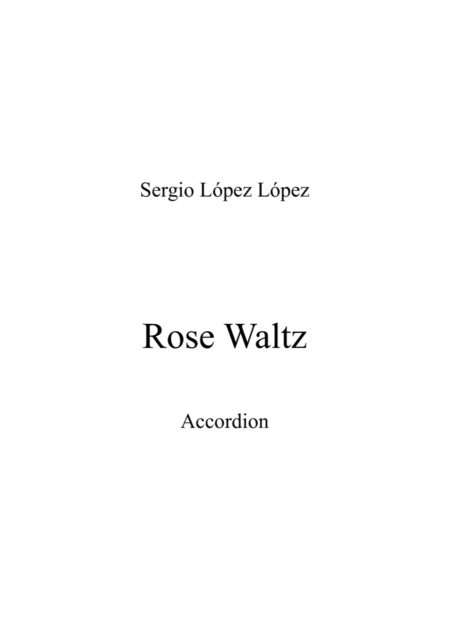 Rose Waltz Small Ensemble scores gallery preview page 1