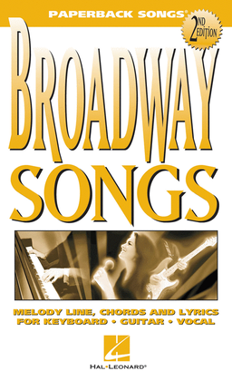 Book cover for Broadway Songs - 2nd Edition