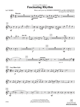 Fascinating Rhythm: 1st F Horn