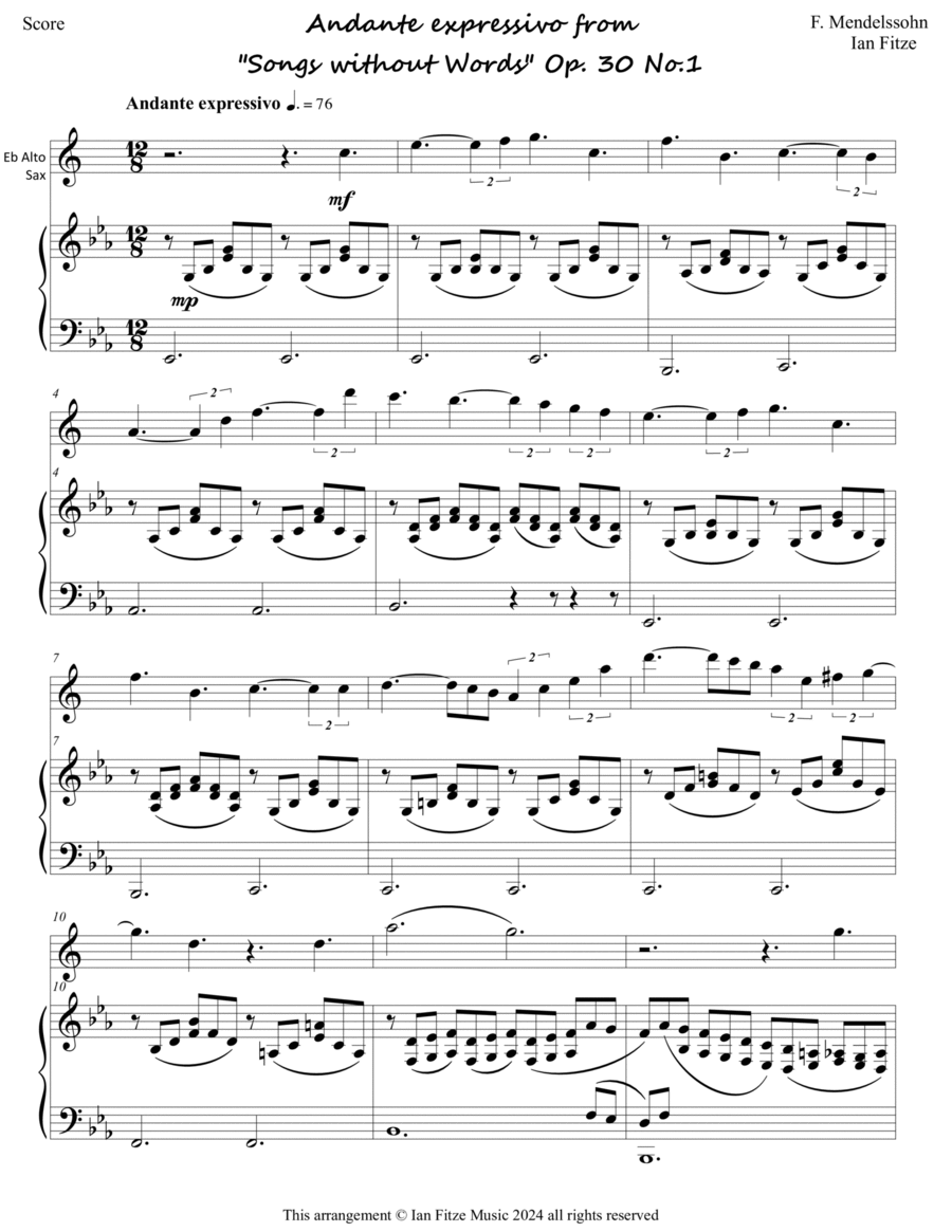 Andante expressivo from 