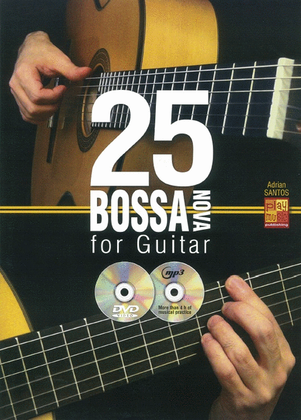 Book cover for 25 Bossa Nova For Guitar